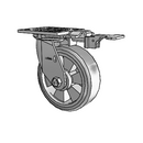 4.06109.4F1 MTG81 LH7.25 Colson Swivel Caster