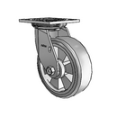 4.06109.4F1 SS SEAL Colson Stainless Steel Swivel Caster