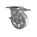 4.06109.4F9 MTG61 BRK7 LH7.25 Colson Swivel Caster