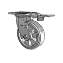 4.06109.4F9 MTG81 Colson Swivel Caster