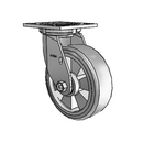 4.06109.4F9 SS Colson Stainless Steel Swivel Caster