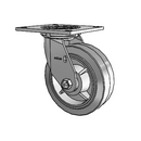 4.06109.4P5 MTG4 LH7.25 Colson Swivel Caster