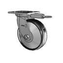 4.06109.531 MTG51 TG1 LH7.25 Colson Swivel Caster