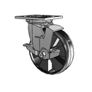 4.06109.534 BRK7 LH7.25 Colson Swivel Caster
