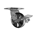 4.06109.535 MTG2 BRK1 Colson Swivel Caster