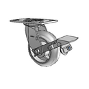 4.06109.551 MTG2 BRK1 Colson Swivel Caster