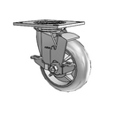 4.06109.551 MTG4 BRK7 LH7.25 Colson Swivel Caster