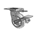 4.06109.551 MTG64 BRK1 Colson Swivel Caster