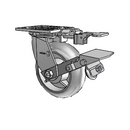4.06109.551 MTG81 BRK1 LH7.25 Colson Swivel Caster