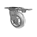 4.06109.551 MTG81 LH7.25 Colson Swivel Caster