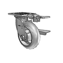 4.06109.551 SS BRK3 MTG81 WB11 Colson Stainless Steel Swivel Caster
