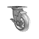 4.06109.551 SS BRK7 Colson Stainless Steel Swivel Caster