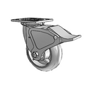 4.06109.555 BRK4 Colson Swivel Caster