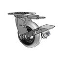 4.06109.555 COND MTG51 BRK1 Colson Swivel Caster
