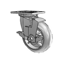 4.06109.559 BRK7 LH7.25 Colson Swivel Caster