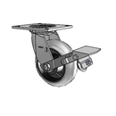 4.06109.559 COND MTG4 BRK1 Colson Swivel Caster