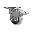4.06109.559 COND MTG4 BRK4 Colson Swivel Caster