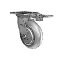 4.06109.559 SS MTG81 TG1 Colson Stainless Steel Swivel Caster