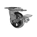 4.06109.5B5 MTG51 BRK1 Colson Swivel Caster