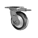 4.06109.5B5 MTG61 TG1 LH7.25 Colson Swivel Caster