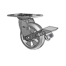 4.06109.5E1 MTG2 BRK1 Colson Swivel Caster
