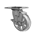 4.06109.5E1 MTG4 BRK7 SEAL Colson Swivel Caster