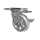 4.06109.5E9 MTG62 BRK3 Colson Swivel Caster