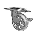 4.06109.5E9 MTG64 BRK3 Colson Swivel Caster