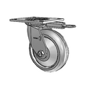4.06109.5F1 MTG54 TG1 LH7.25 Colson Swivel Caster