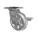 4.06109.5F9 BRK3 LH7.25 Colson Swivel Caster