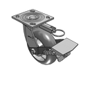 4.06109.5P5 MTG51 BRK1 LH7.25 Colson Caster