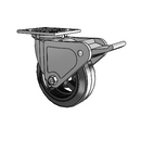 4.06109.641.7 BRK2 LH7.25 Colson Swivel Caster