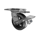 4.06109.641.7 MTG52 BRK1 LH7.25 Colson Swivel Caster