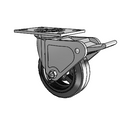 4.06109.645.7 MTG2 BRK2 LH7.25 Colson Swivel Caster