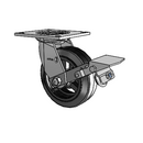 4.06109.645.7 MTG4 BRK1 LH7.25 Colson Swivel Caster