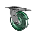 4.06109.735 MTG61 LH7.25 Colson Swivel Caster