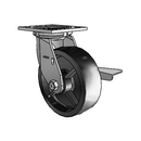 4.06109.831 SS BRK3 WB11 Colson Stainless Steel Swivel Caster