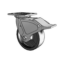 4.06109.832 BRK4 Colson Swivel Caster
