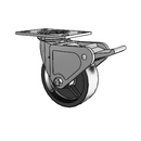 4.06109.832 MTG2 BRK2 Colson Swivel Caster