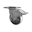 4.06109.835 EN MTG2 BRK4 Colson Swivel Caster
