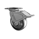 4.06109.839 EN BRK4 Colson Swivel Caster