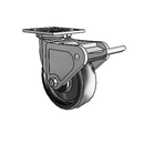 4.06109.839 EN SS BRK2 Colson Stainless Steel Swivel Caster