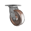 4.06109.839 HT SS Colson Stainless Steel Swivel Caster