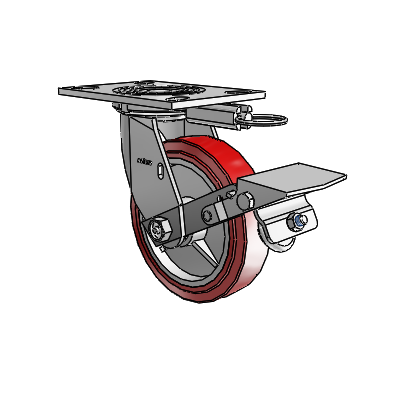 4.06109.915 MTG52 BRK1 Colson Swivel Caster