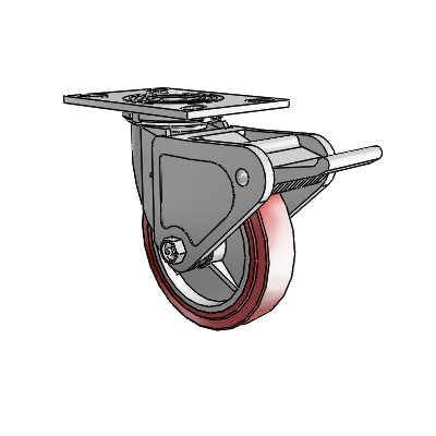 4.06109.919 MTG2 BRK2 Colson Swivel Caster
