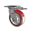 4.06109.921 MTG51 LH7.25 Colson Swivel Caster