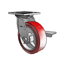 4.06109.921 SS BRK3 SEAL WB11 Colson Stainless Steel Swivel Caster