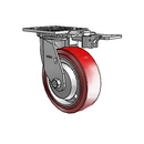 4.06109.921 SS MTG81 TG1 Colson Stainless Steel Swivel Caster