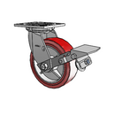 4.06109.929 BRK1 Colson Swivel Caster