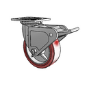 4.06109.929 BRK2 Colson Swivel Caster